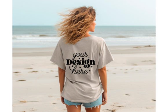 Back Natural Bella Canvas 3001 Mockup124