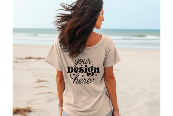 Back Natural Bella Canvas 3001 Mockup142