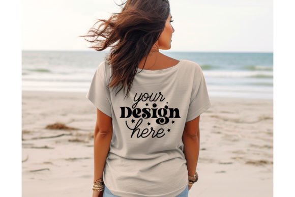 Back Natural Bella Canvas 3001 Mockup143
