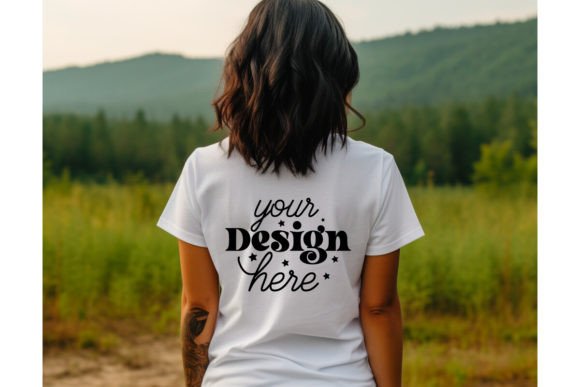 Back Natural Bella Canvas 3001 Mockup158