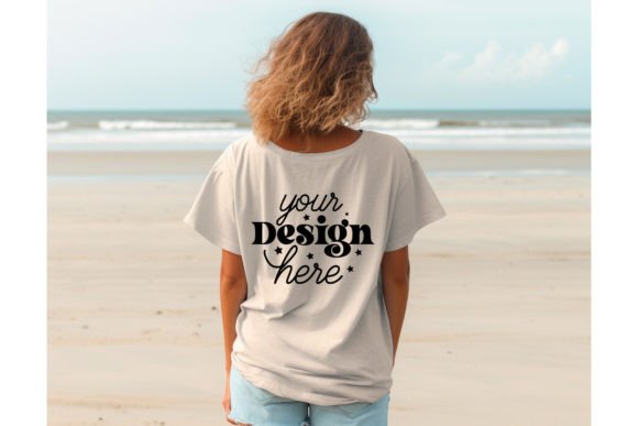 Back Natural Bella Canvas 3001 Mockup160