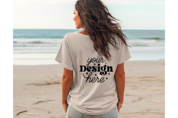Back Natural Bella Canvas 3001 Mockup168