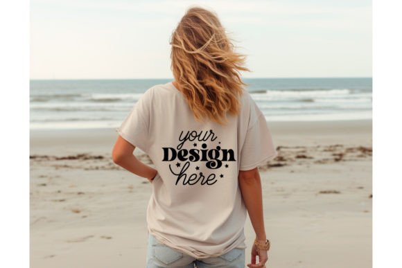 Back Natural Bella Canvas 3001 Mockup171