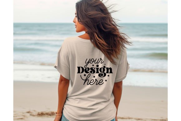 Back Natural Bella Canvas 3001 Mockup172