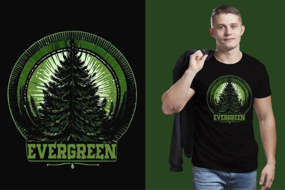 Evergreen T Shirt Wear Vector: Graphics That Transcend Seasons
