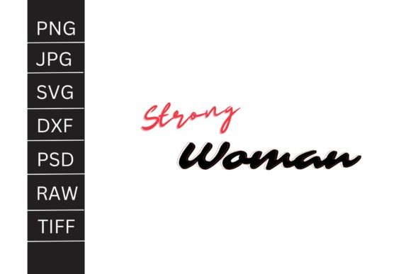 Strong Afro Woman SVG PNG JPG WebP Graphics